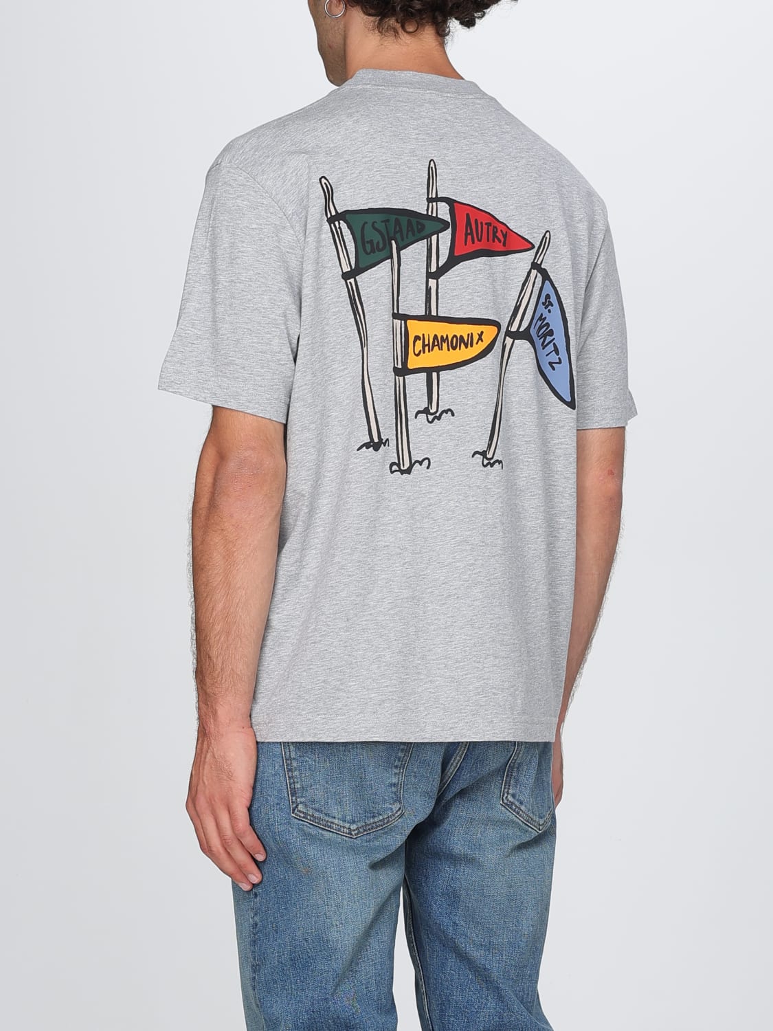 AUTRY CAMISETA: Camiseta hombre Autry, Gris - Img 2