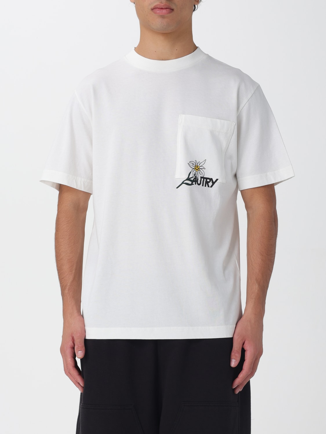 AUTRY T-SHIRT: T-shirt men Autry, White 1 - Img 1