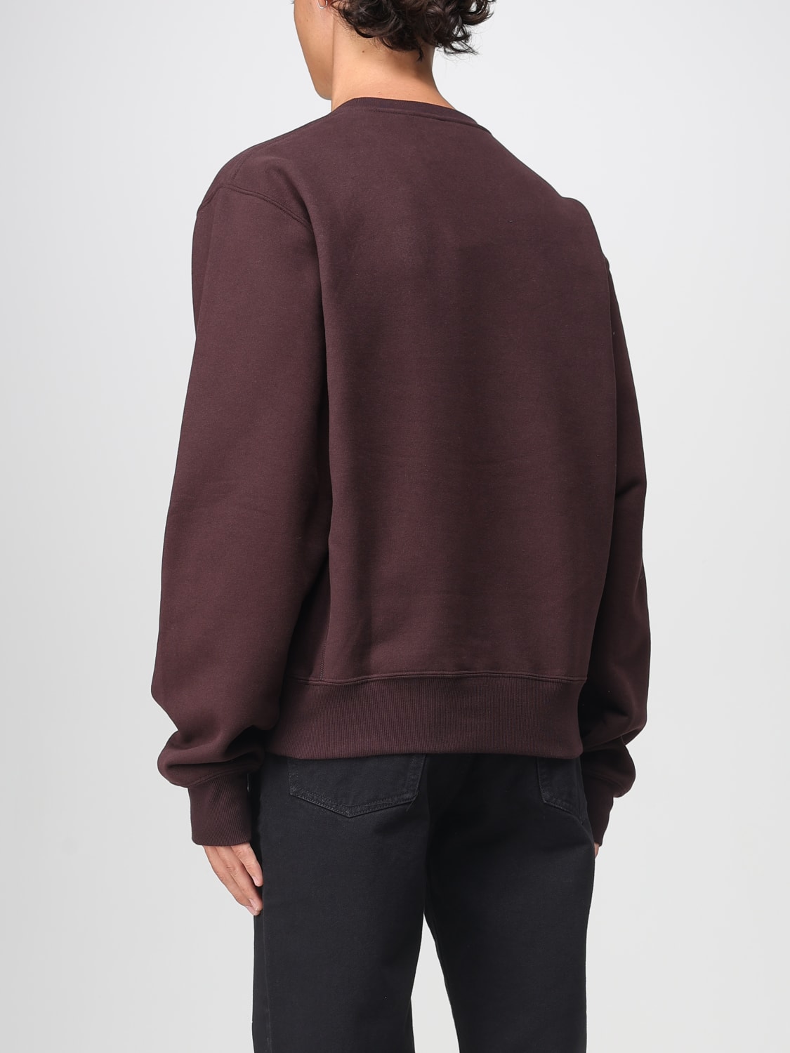 SAINT LAURENT SWEATSHIRT: Pullover herren Saint Laurent, Pflaume - Img 3