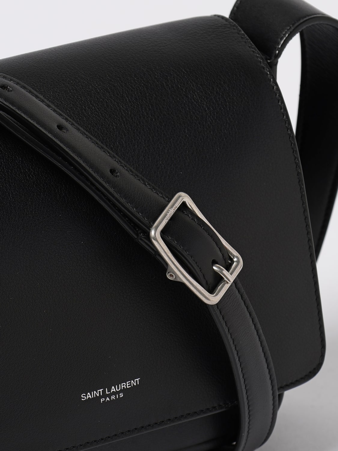 SAINT LAURENT SHOULDER BAG: Bags men Saint Laurent, Black - Img 4