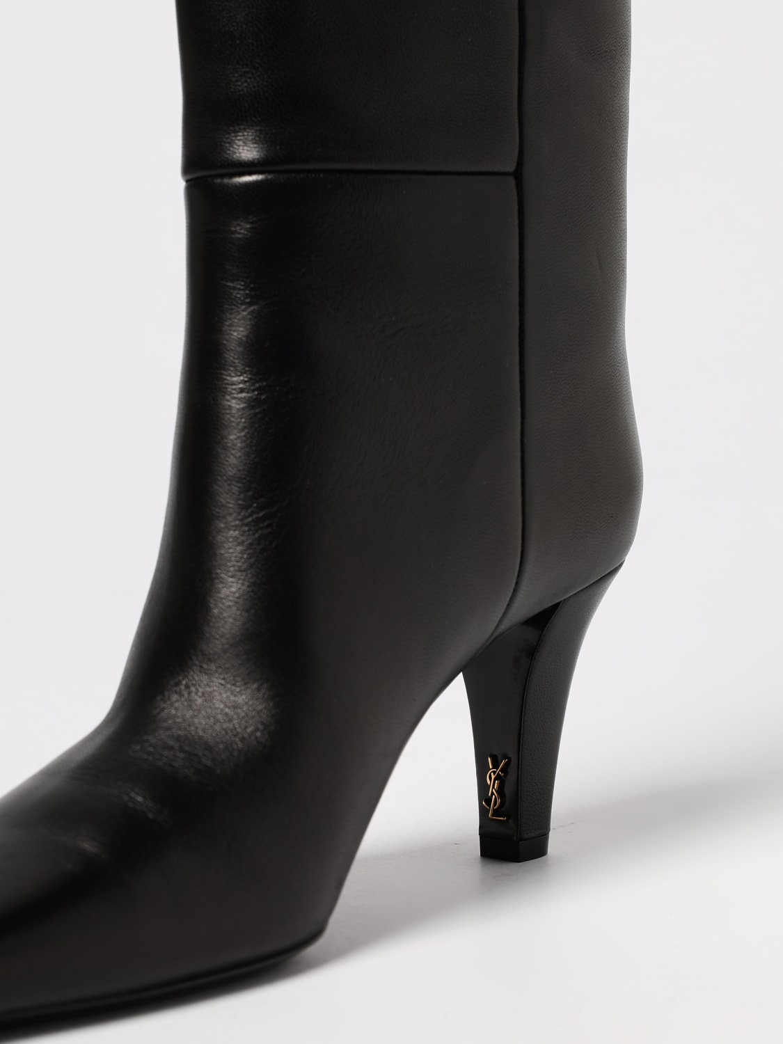 SAINT LAURENT BOOTS: Boots woman Saint Laurent, Black - Img 4