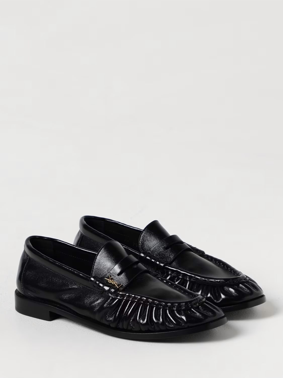 SAINT LAURENT MOKASSINS: Schuhe damen Saint Laurent, Schwarz - Img 2