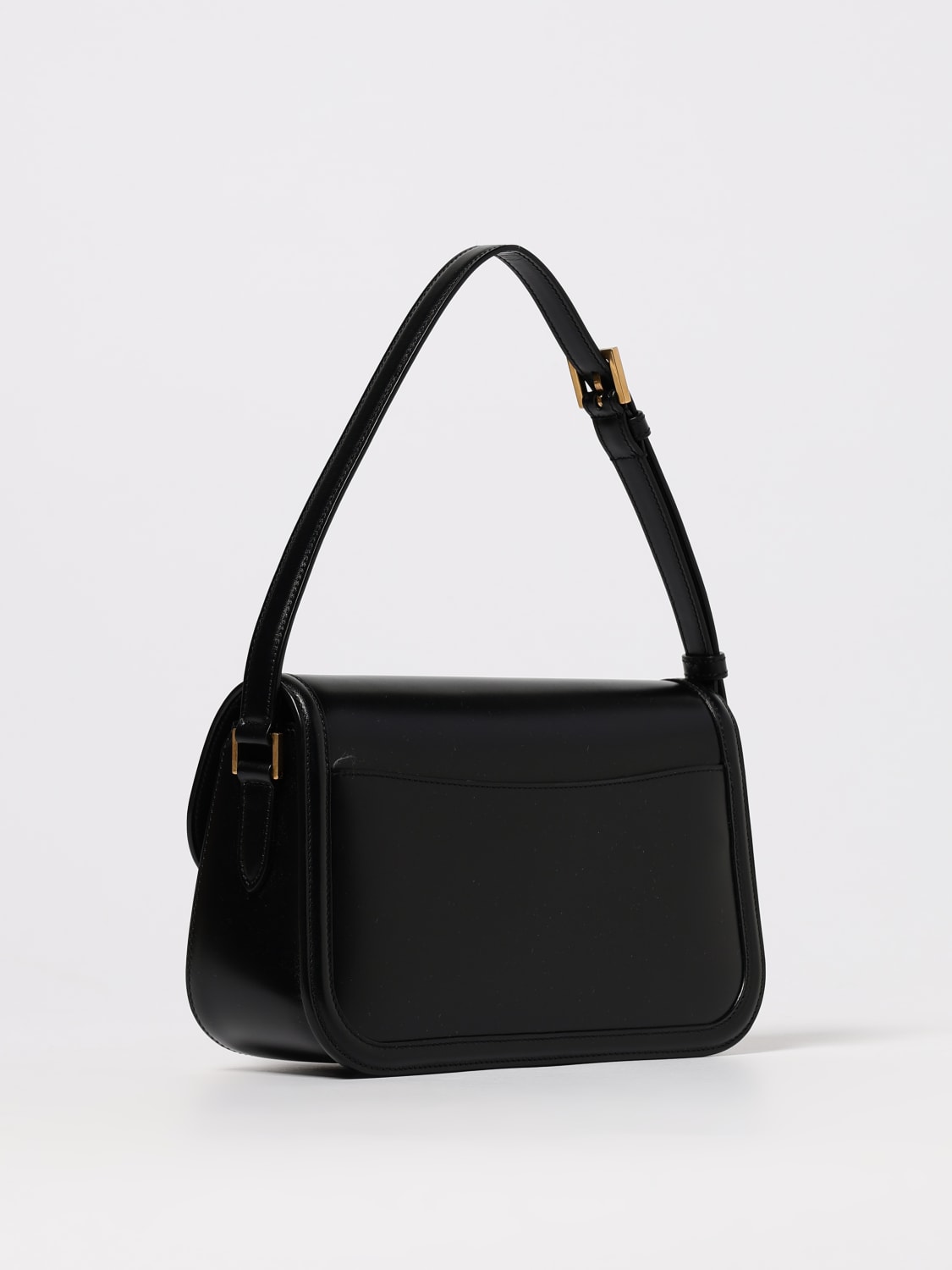SAINT LAURENT SCHULTERTASCHE: Schultertasche damen Saint Laurent, Schwarz - Img 3