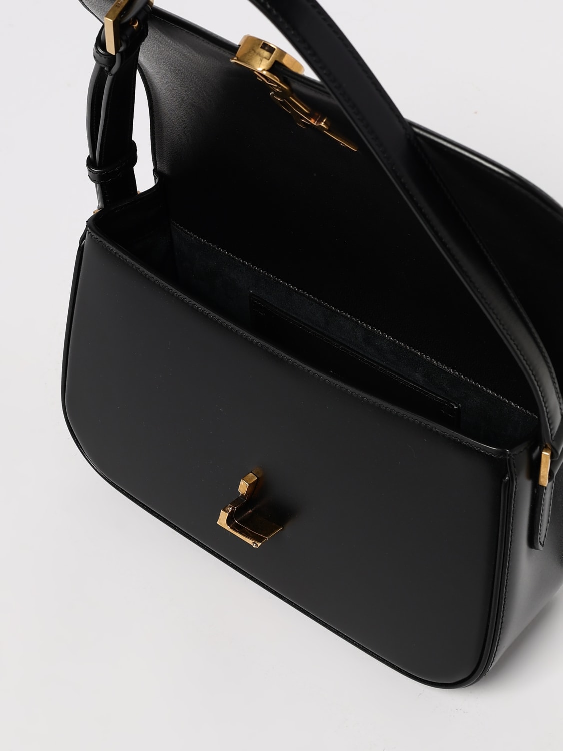 SAINT LAURENT SCHULTERTASCHE: Schultertasche damen Saint Laurent, Schwarz - Img 5