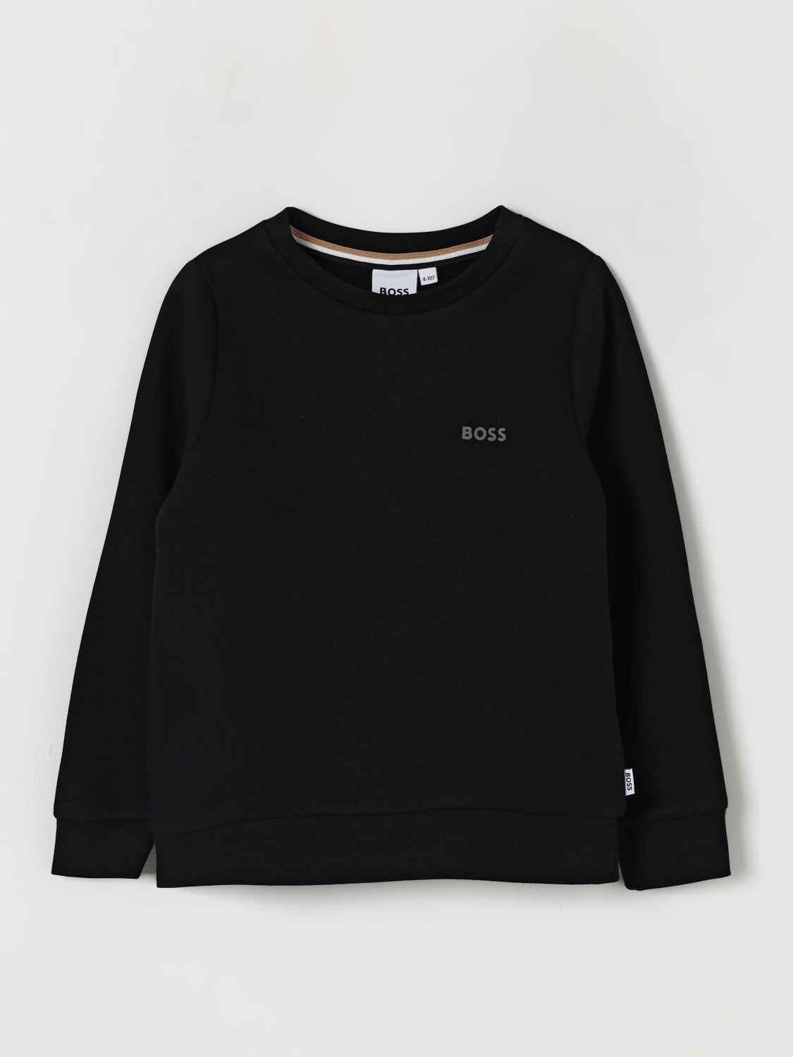 BOSS JERSEY: Jersey niños Boss, Negro - Img 1