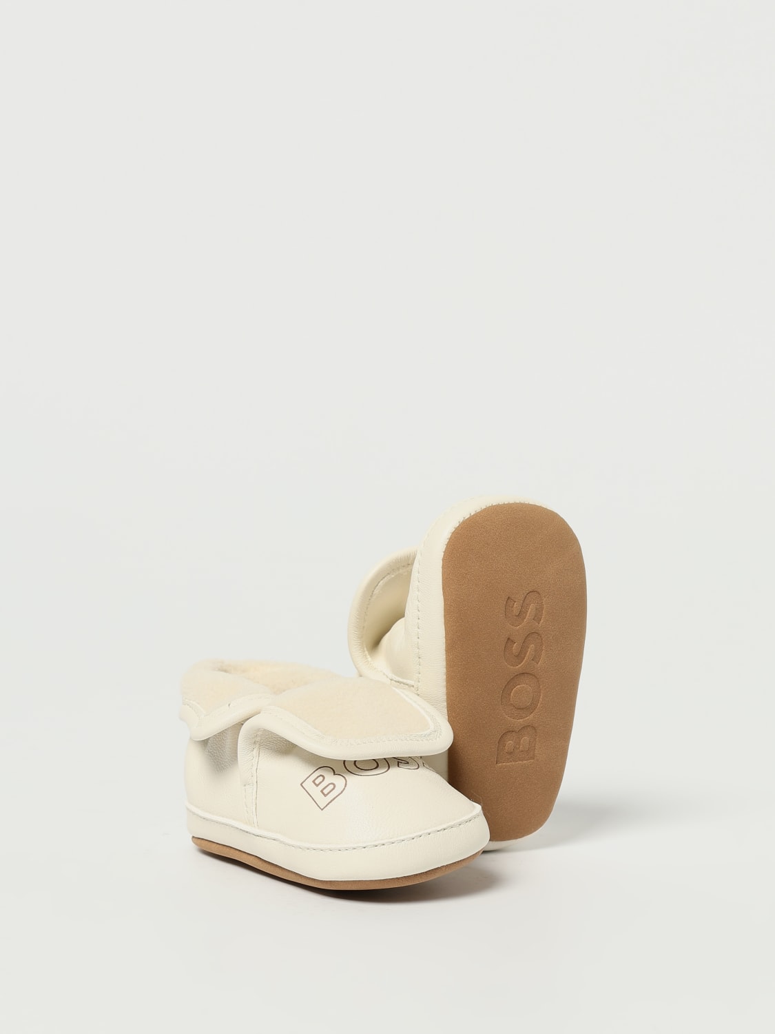 BOSS SHOES: Shoes kids Boss, Beige - Img 2