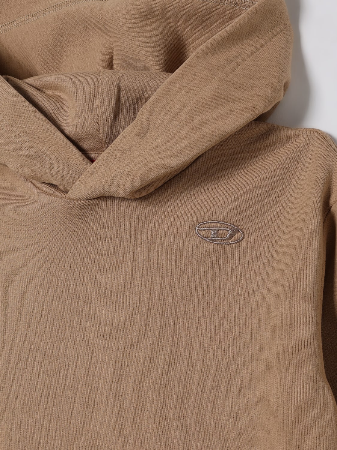 DIESEL JERSEY: Jersey niños Diesel, Camello - Img 3