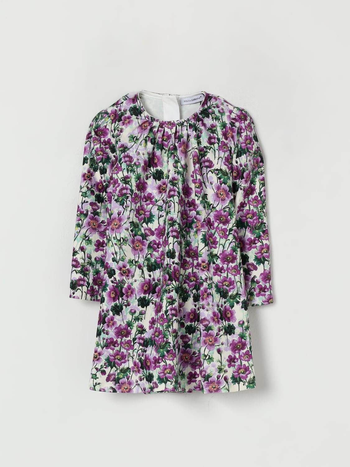 DOLCE & GABBANA ROMPER: Romper kids Dolce & Gabbana, Violet - Img 1