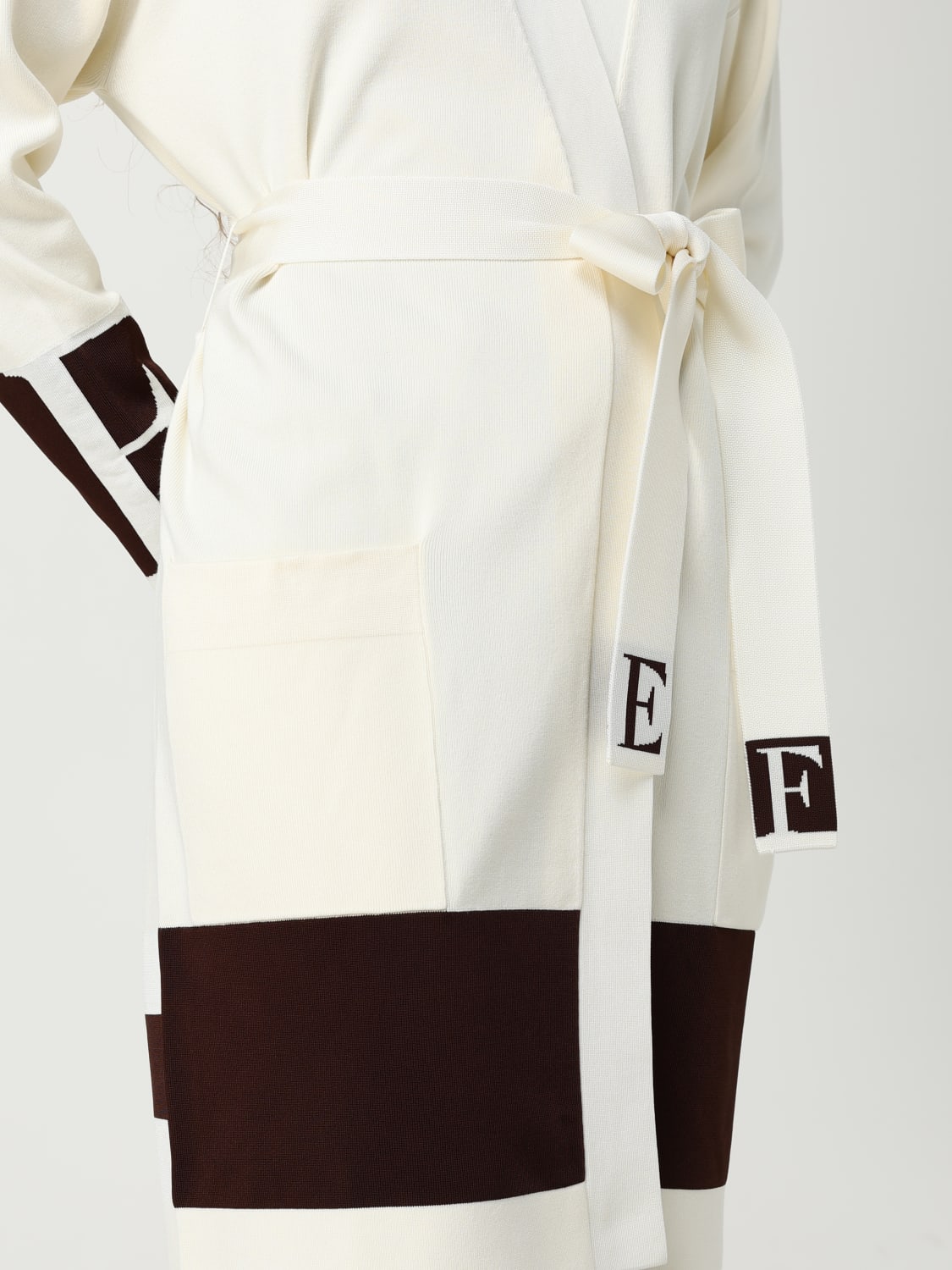 ELISABETTA FRANCHI SWEATER: Sweater woman Elisabetta Franchi, White - Img 4