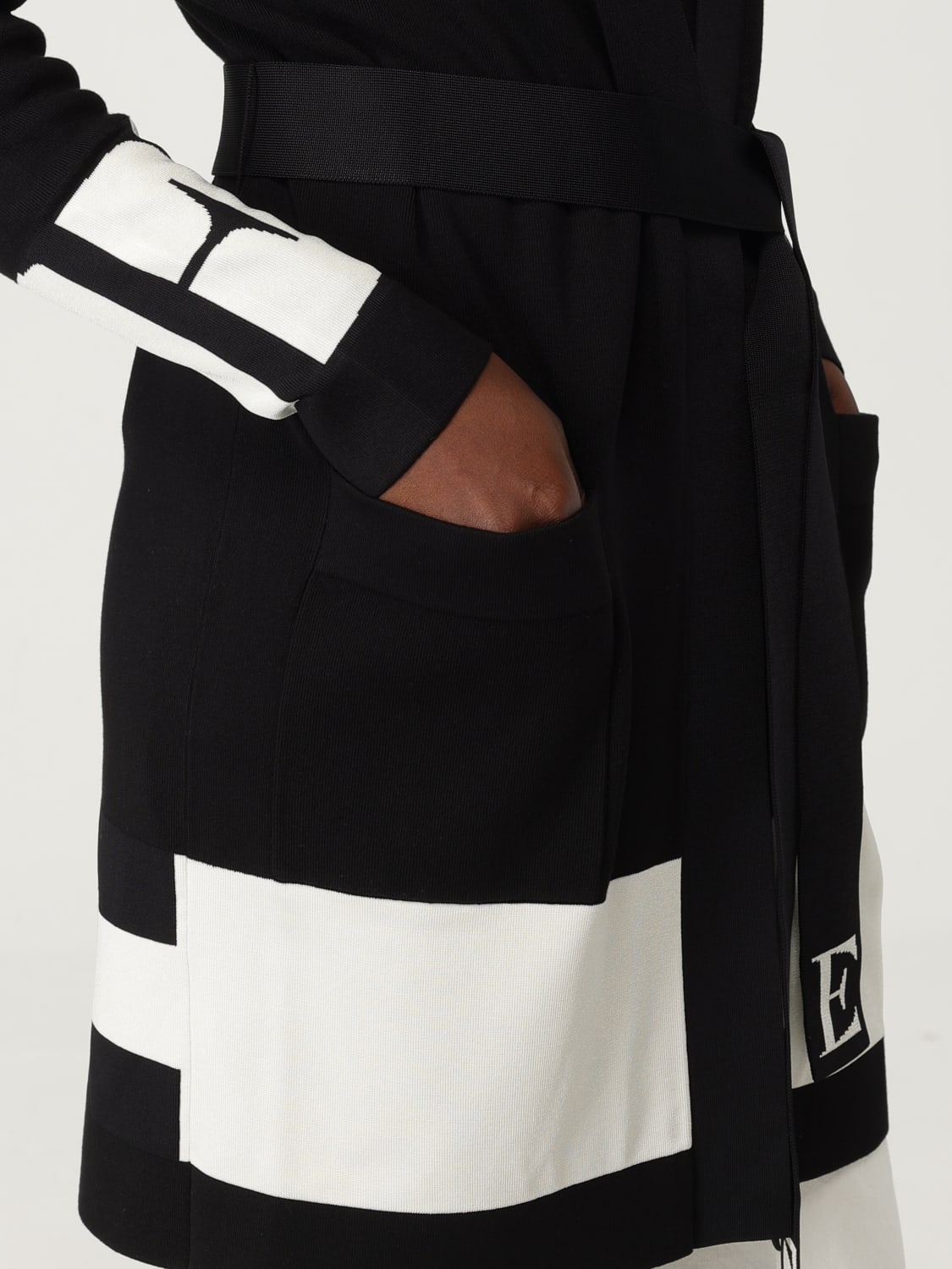 ELISABETTA FRANCHI SWEATER: Sweater woman Elisabetta Franchi, Black - Img 4