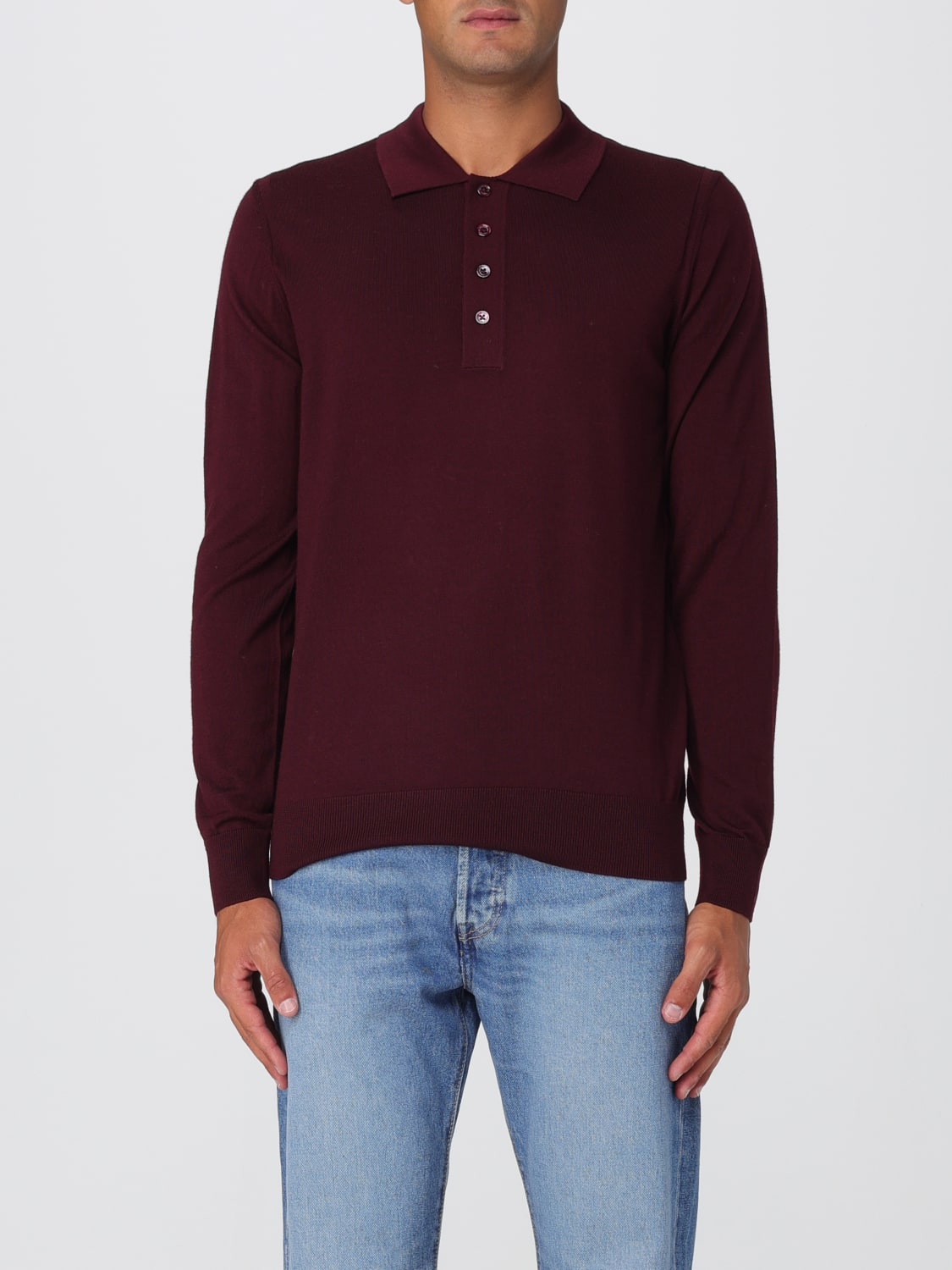 PAOLO PECORA POLO: Polo hombre Paolo Pecora, Amatista - Img 1