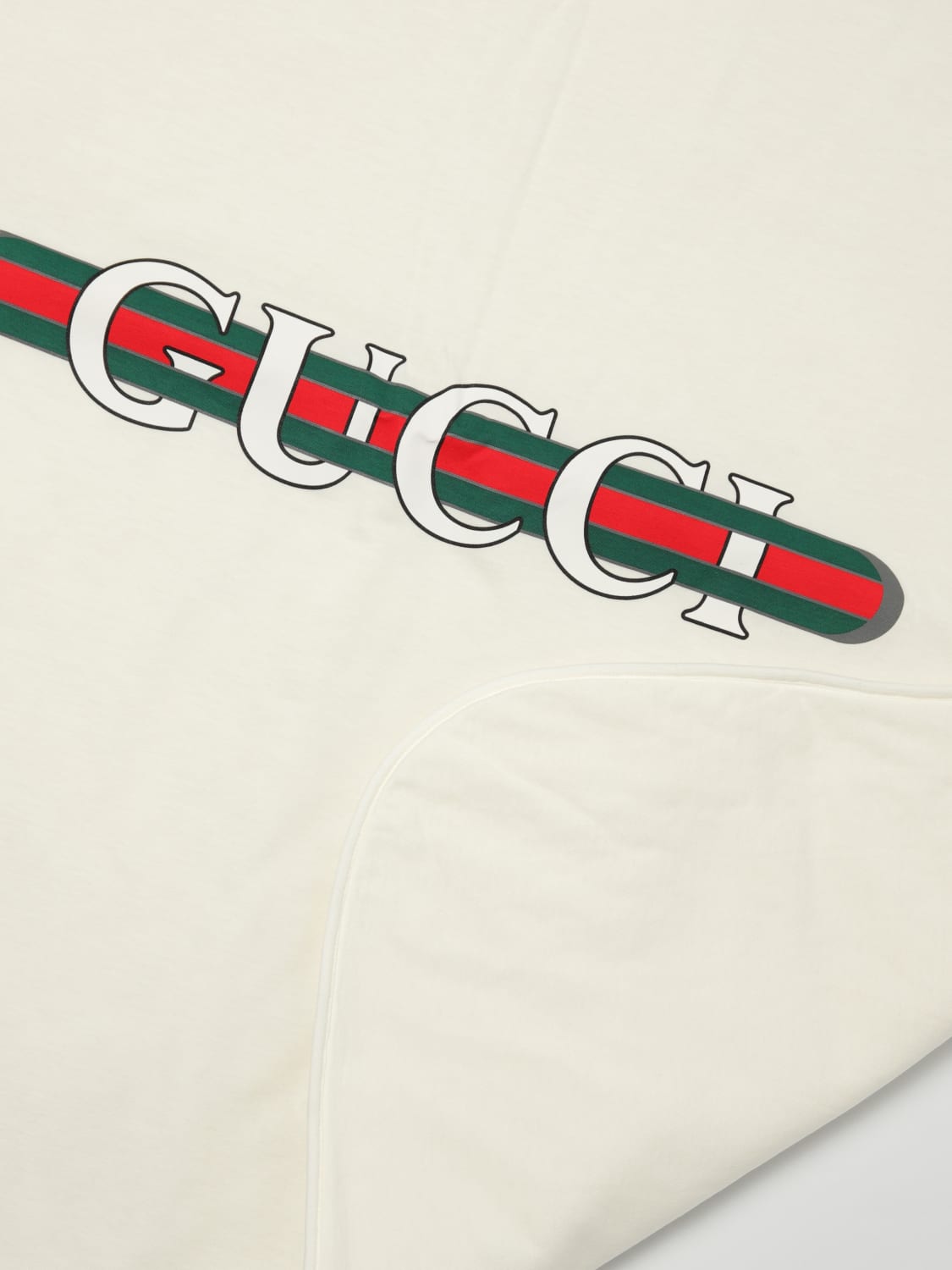GUCCI BLANKET: Blanket kids Gucci, White - Img 3