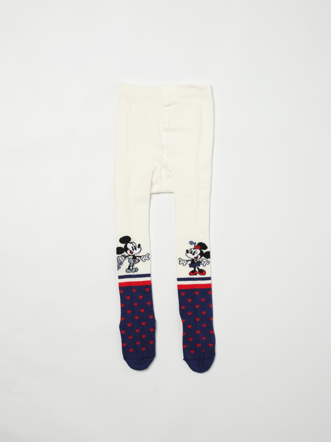 MONNALISA STRUMPFHOSEN: Strumphosen für mädchen kinder Monnalisa, Yellow Cream - Img 1