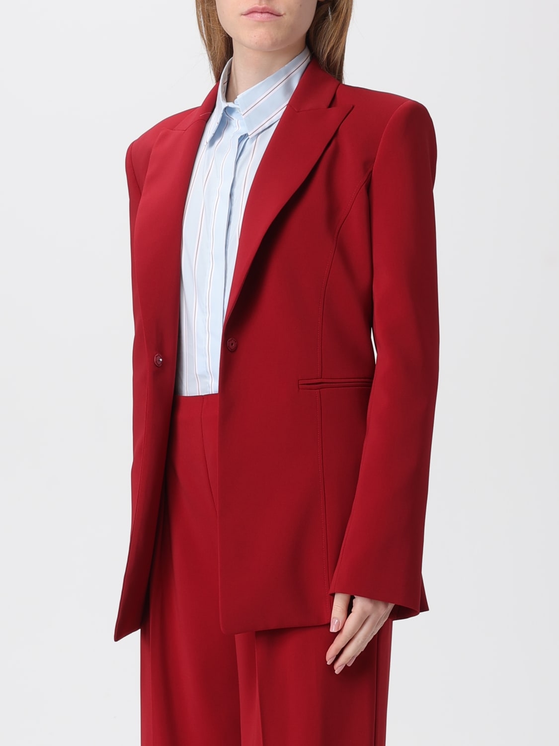 PATRIZIA PEPE JACKET: Blazer woman Patrizia Pepe, Red - Img 4