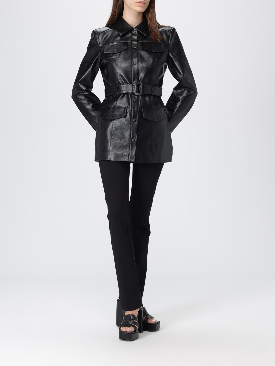 PATRIZIA PEPE PANTS: Pants woman Patrizia Pepe, Black - Img 2