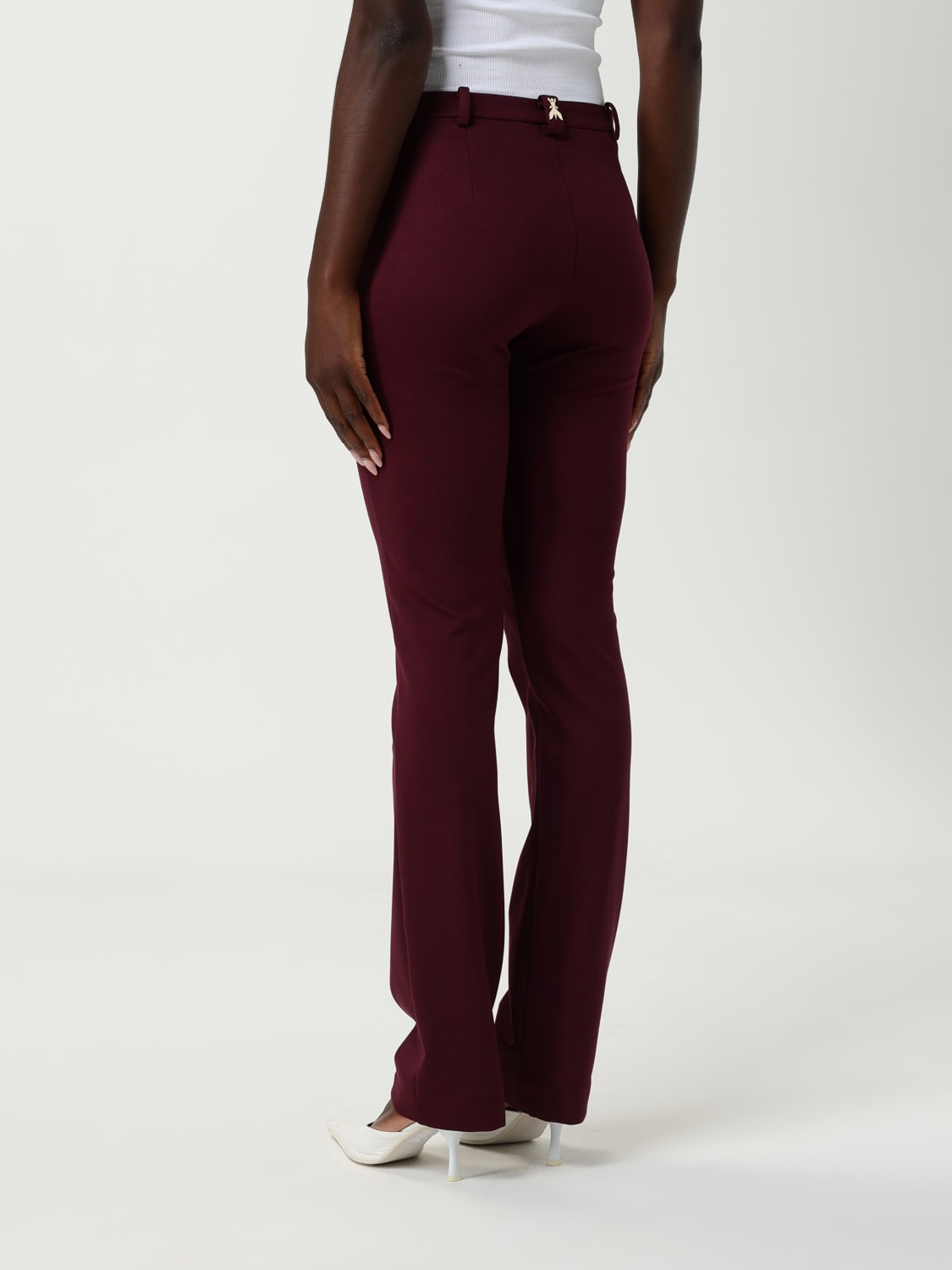 PATRIZIA PEPE PANTS: Pants woman Patrizia Pepe, Violet - Img 3