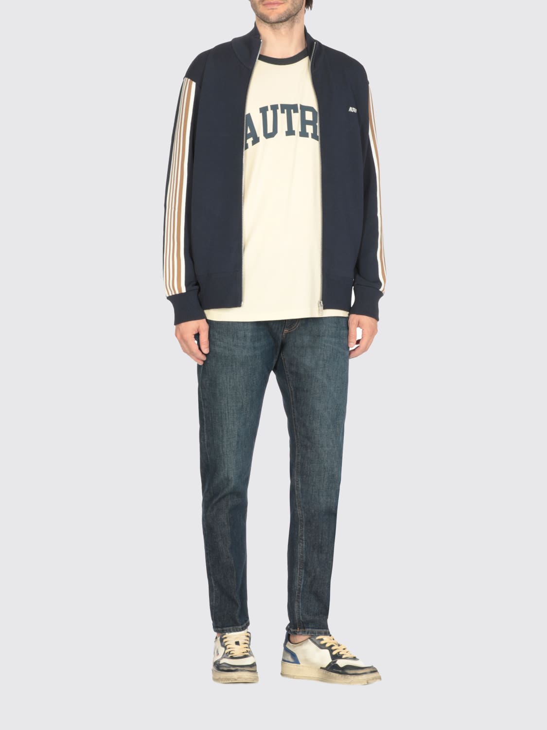 AUTRY SWEATSHIRT: Sweater men Autry, Blue - Img 4