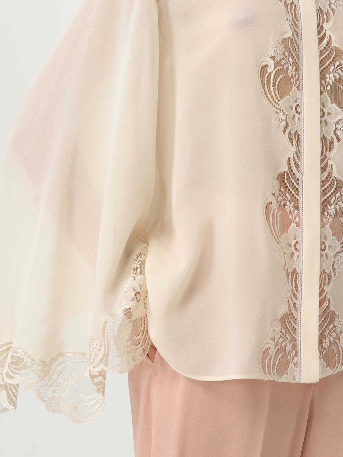 CHLOÉ HEMDBLUSE: Hemdbluse damen ChloÉ, Milch - Img 5