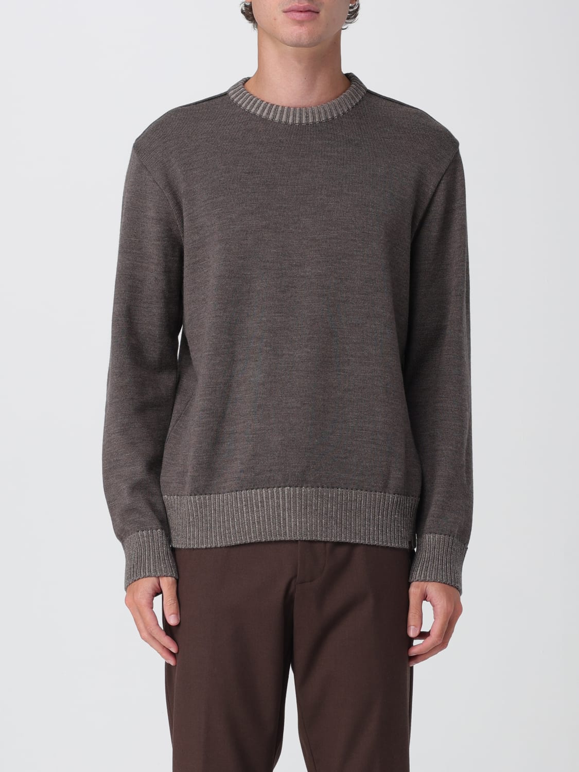 PAUL & SHARK PULL: Pull homme Paul & Shark, Taupe - Img 1