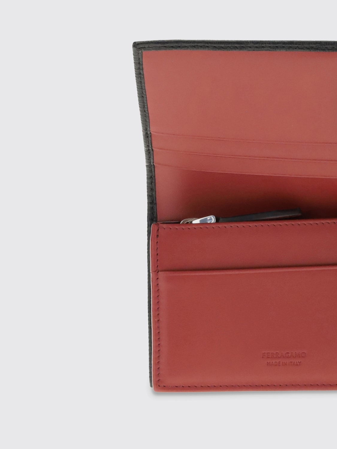 FERRAGAMO CARTERA: Cartera hombre Ferragamo, Negro - Img 3