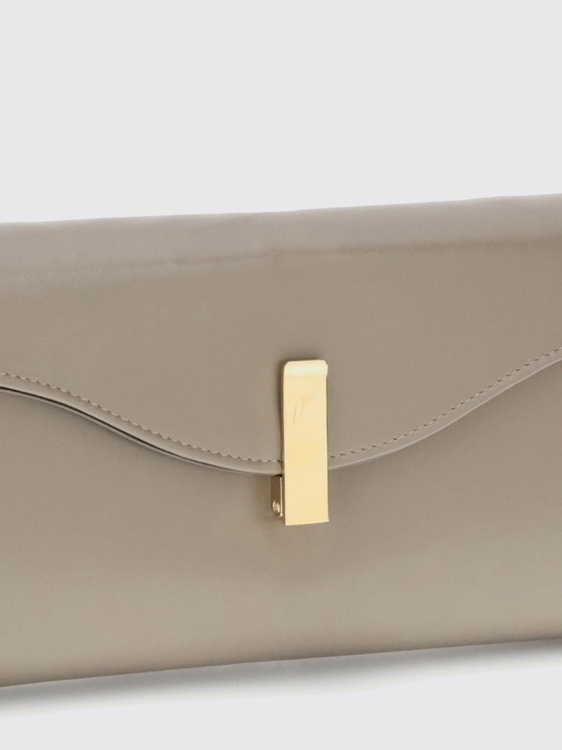 GIUSEPPE ZANOTTI CLUTCH: Clutch woman Giuseppe Zanotti, Beige - Img 3