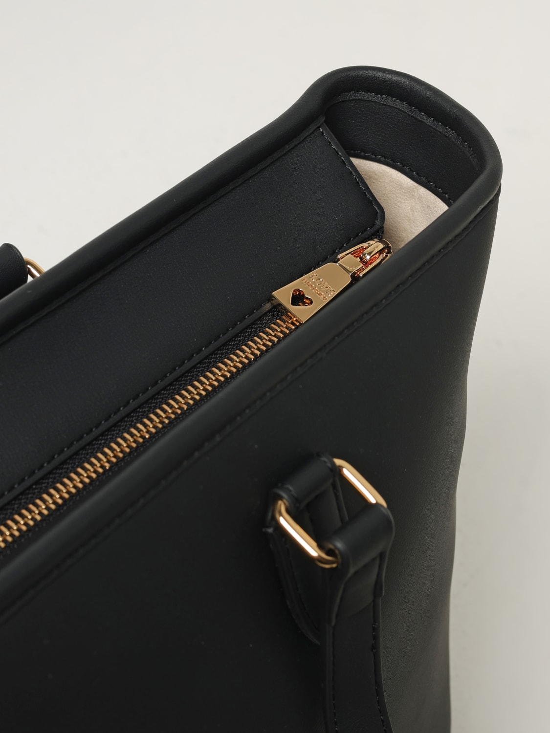 LOVE MOSCHINO BORSA TOTE: Borsa Love Moschino in pelle sintetica , Nero - Img 3