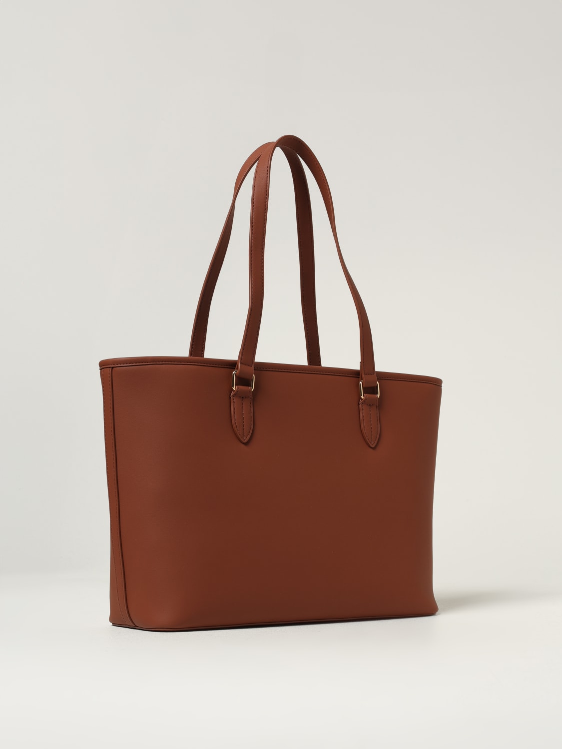 LOVE MOSCHINO TOTE BAG: Shoulder bag woman Love Moschino, Brown - Img 2