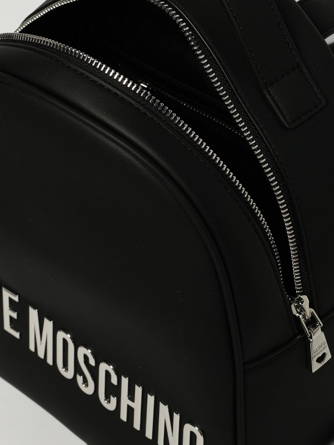 LOVE MOSCHINO BACKPACK: Backpack woman Love Moschino, Black - Img 4