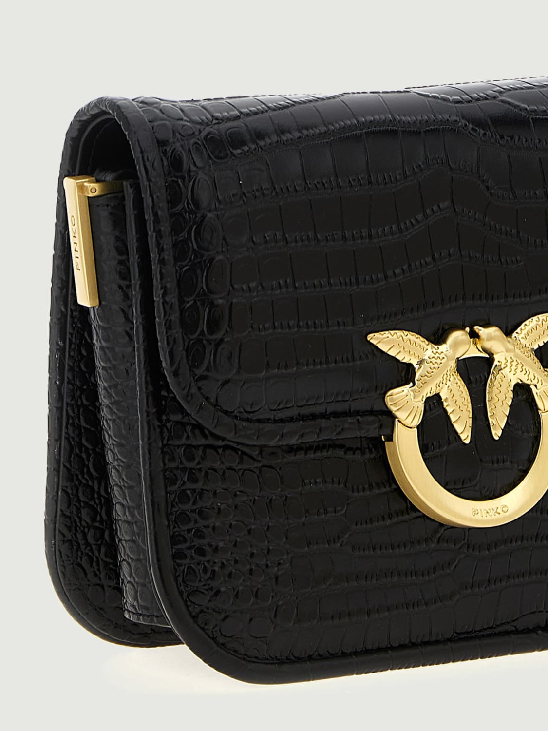 PINKO MINI BAG: Shoulder bag woman Pinko, Black - Img 3