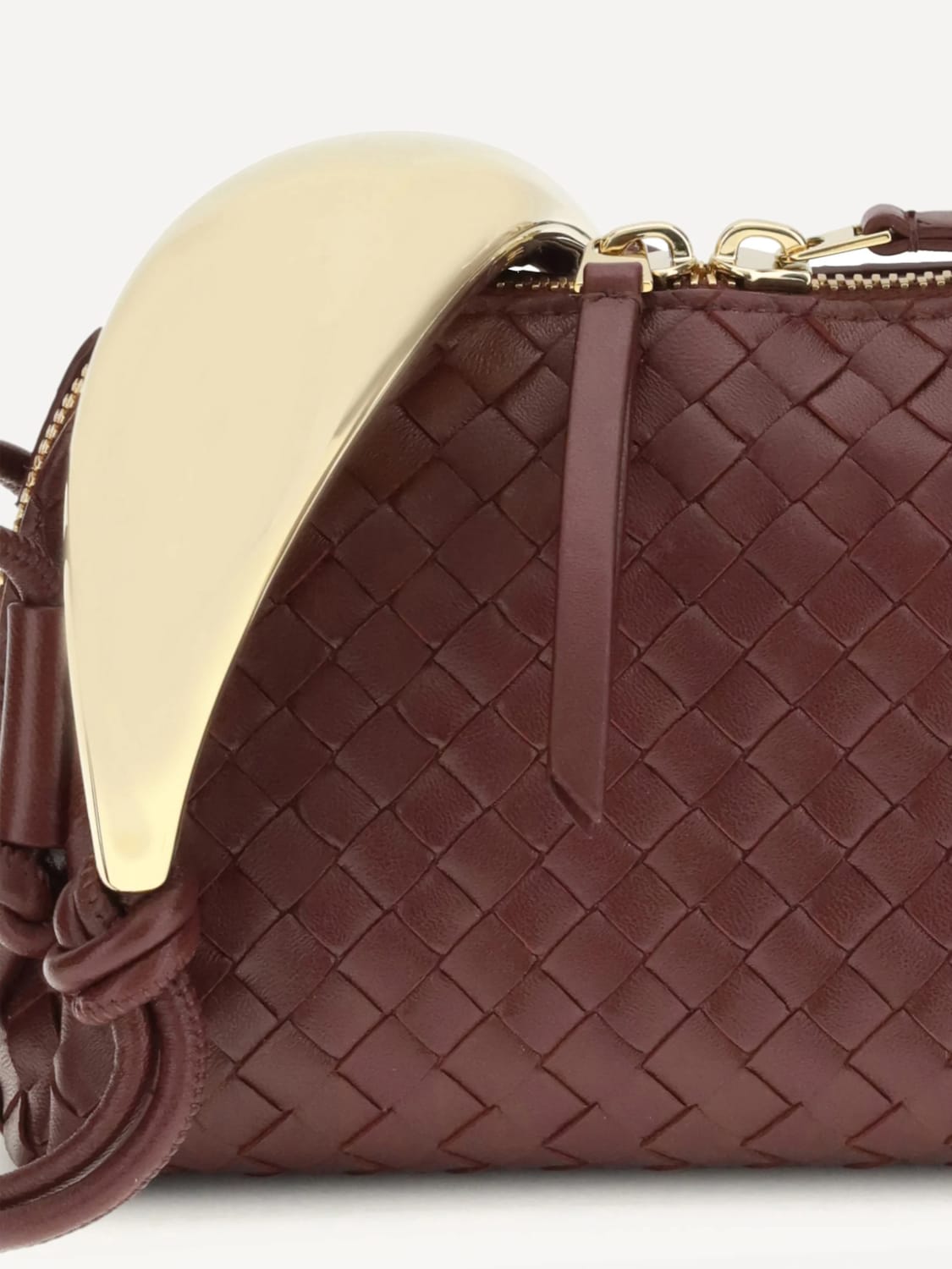 BOTTEGA VENETA МИНИ-СУМКА: Кошелек Женское Bottega Veneta, Вино - Img 3