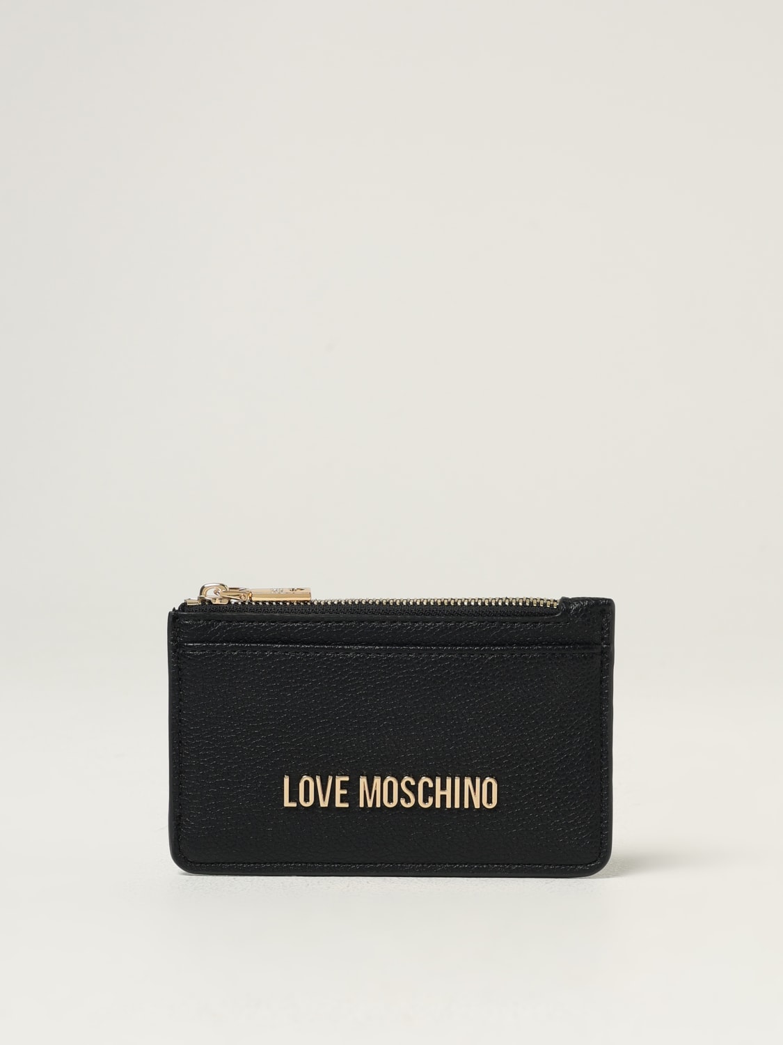 LOVE MOSCHINO WALLET: Wallet woman Love Moschino, Black - Img 1