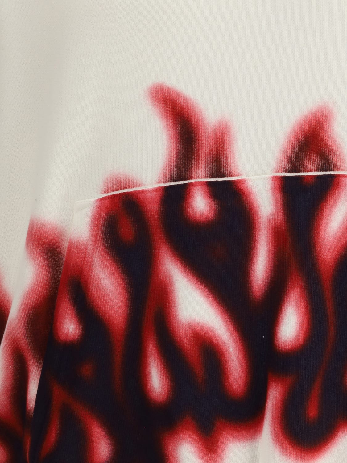 PALM ANGELS SWEATSHIRT: Sweatshirt men Palm Angels, Ivory - Img 3