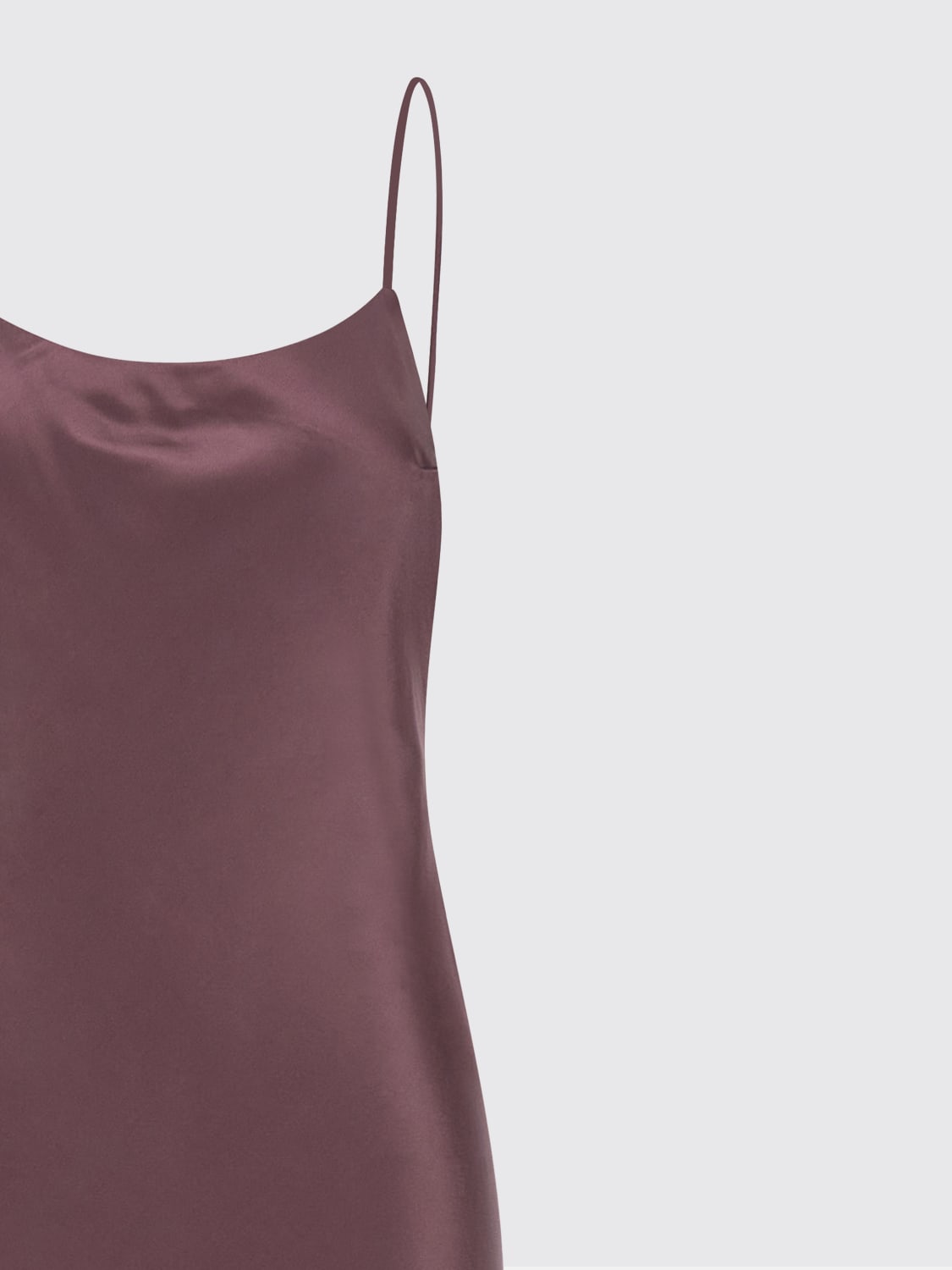 THE ANDAMANE ROBE: Robes femme Andamane, Bordeaux - Img 3