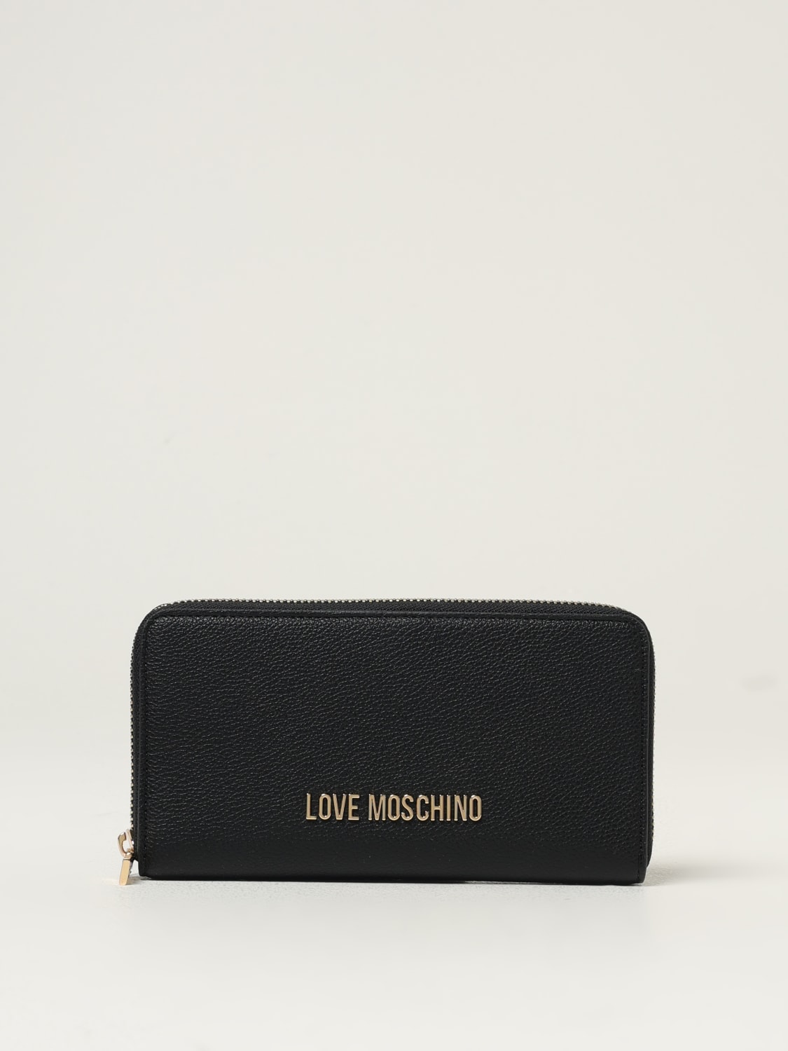 LOVE MOSCHINO WALLET: Wallet woman Love Moschino, Black - Img 1