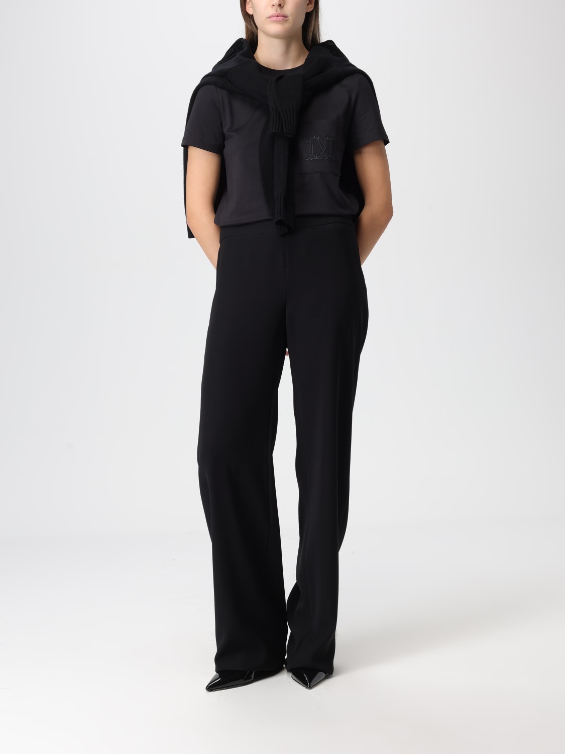 MAX MARA PULL: Pull femme Max Mara, Noir - Img 2