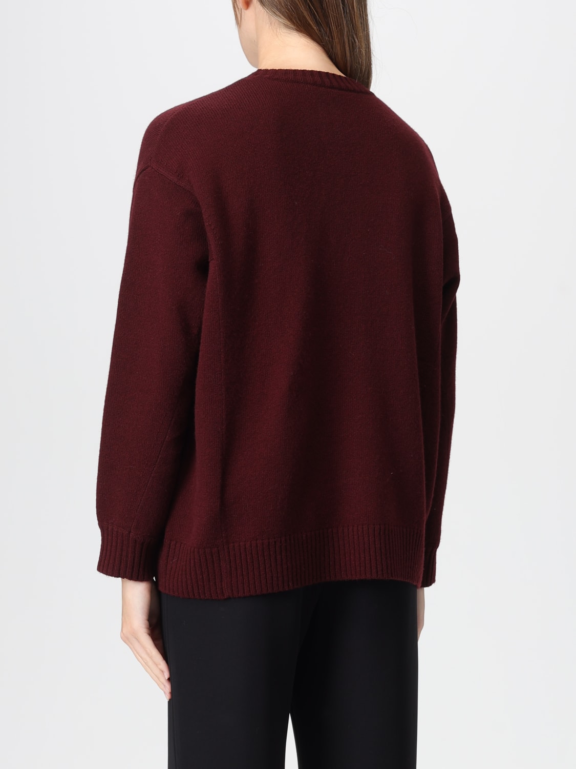 MAX MARA PULL: Pull femme Max Mara, Cerise - Img 3