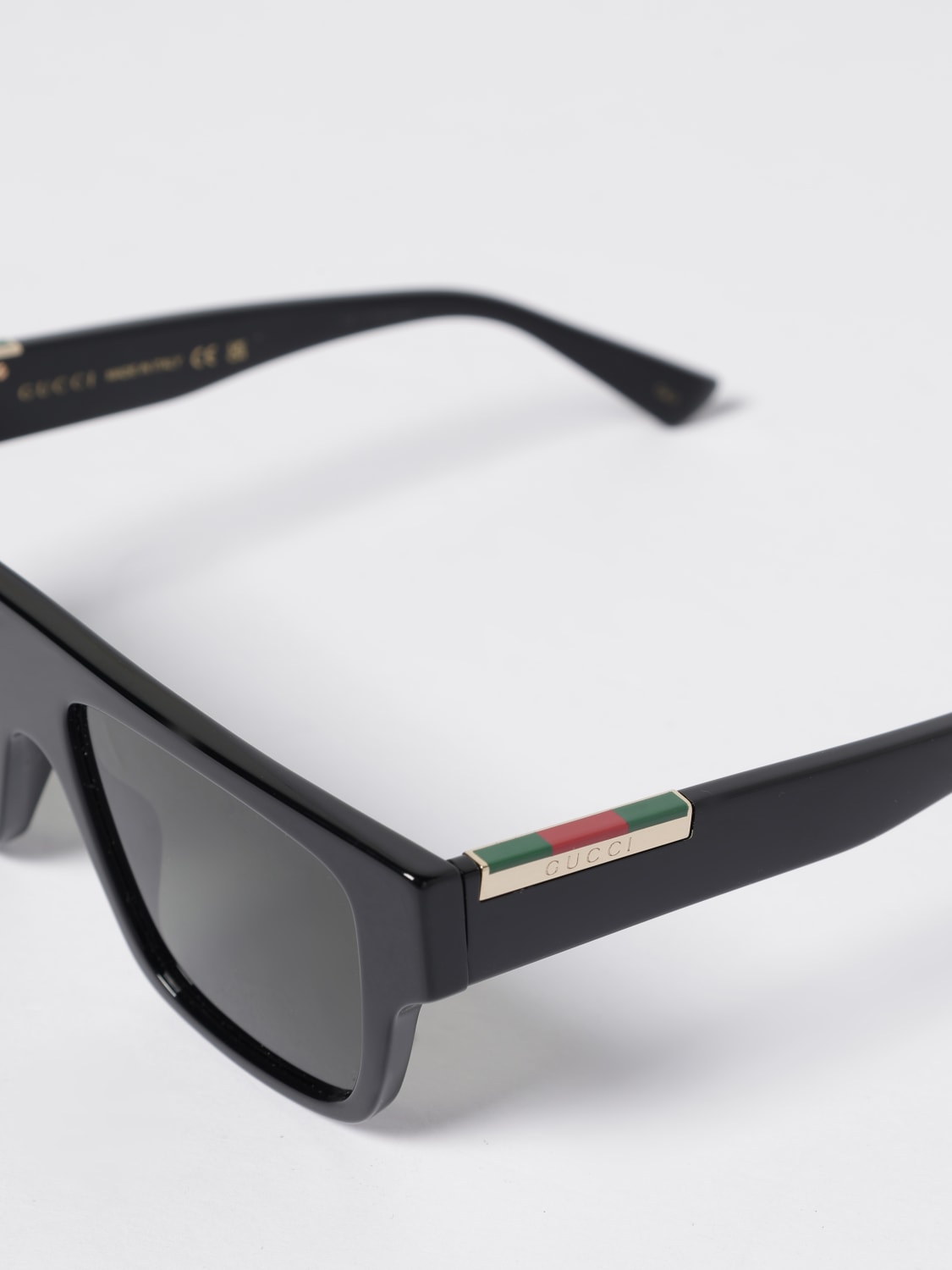 GUCCI SUNGLASSES: Sunglasses men Gucci, Black 1 - Img 4
