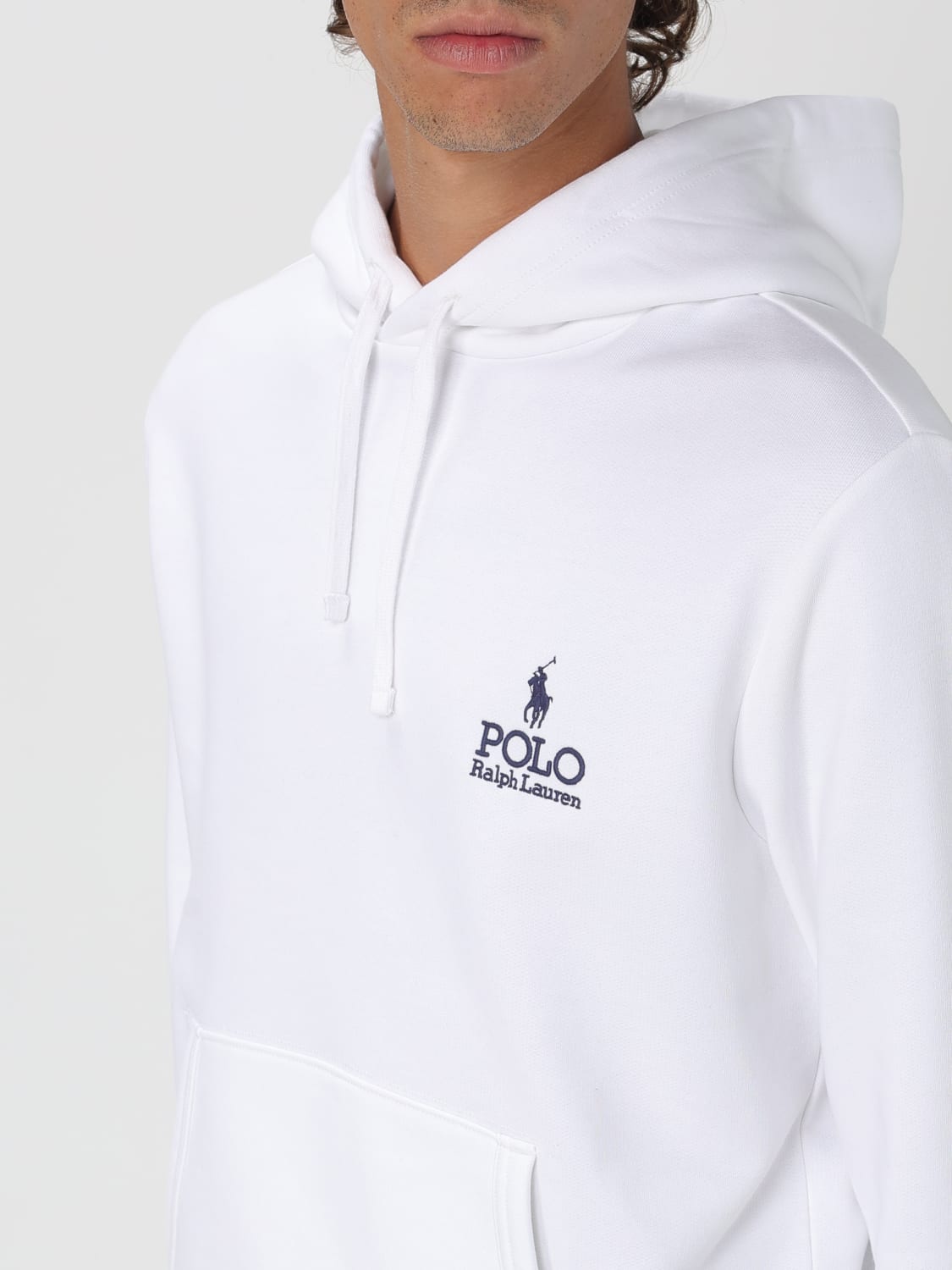 POLO RALPH LAUREN SWEATSHIRT: Sweatshirt men Polo Ralph Lauren, White - Img 3