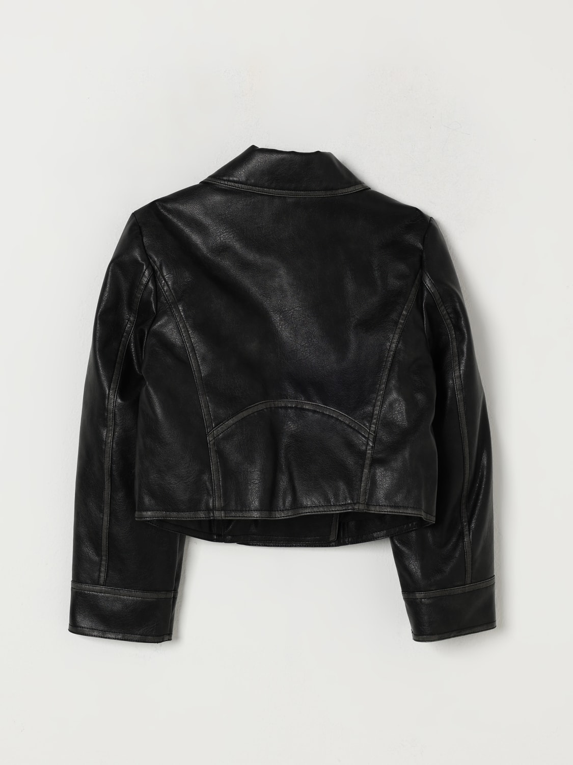 TWINSET 外套: 外套 儿童 Twinset, 黑色 - Img 2