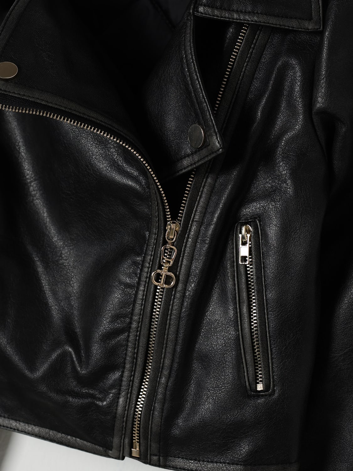 TWINSET 外套: 外套 儿童 Twinset, 黑色 - Img 3