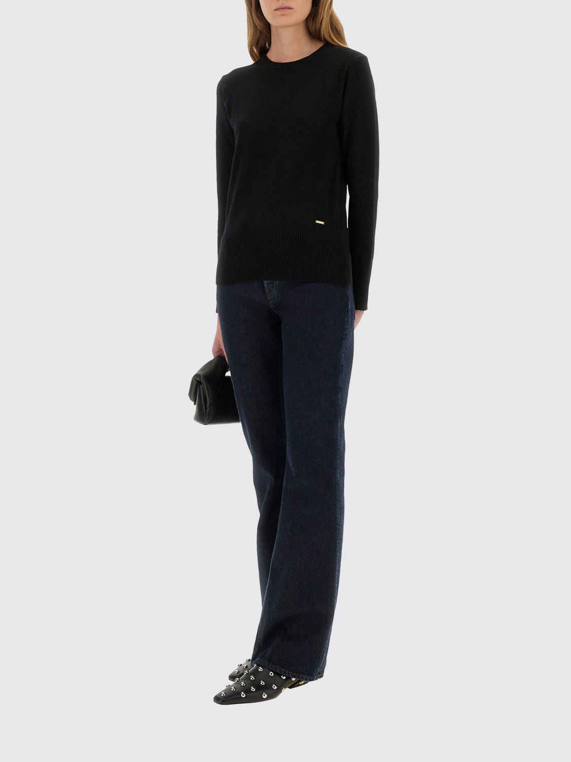 WOOLRICH PULLOVER: Pullover damen Woolrich, Schwarz - Img 2