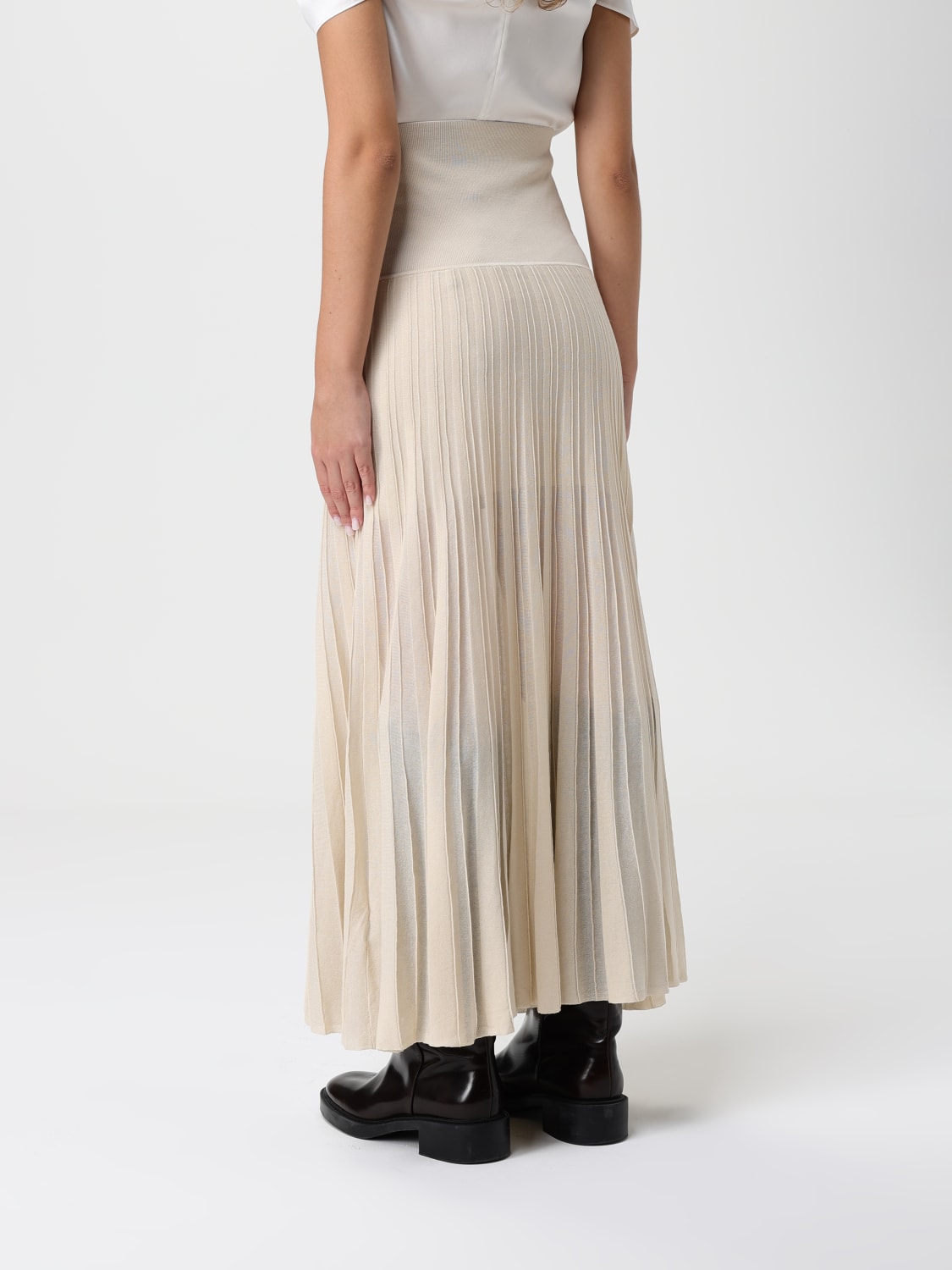 ISABEL MARANT ROCK: Rock damen Isabel Marant, Beige - Img 3