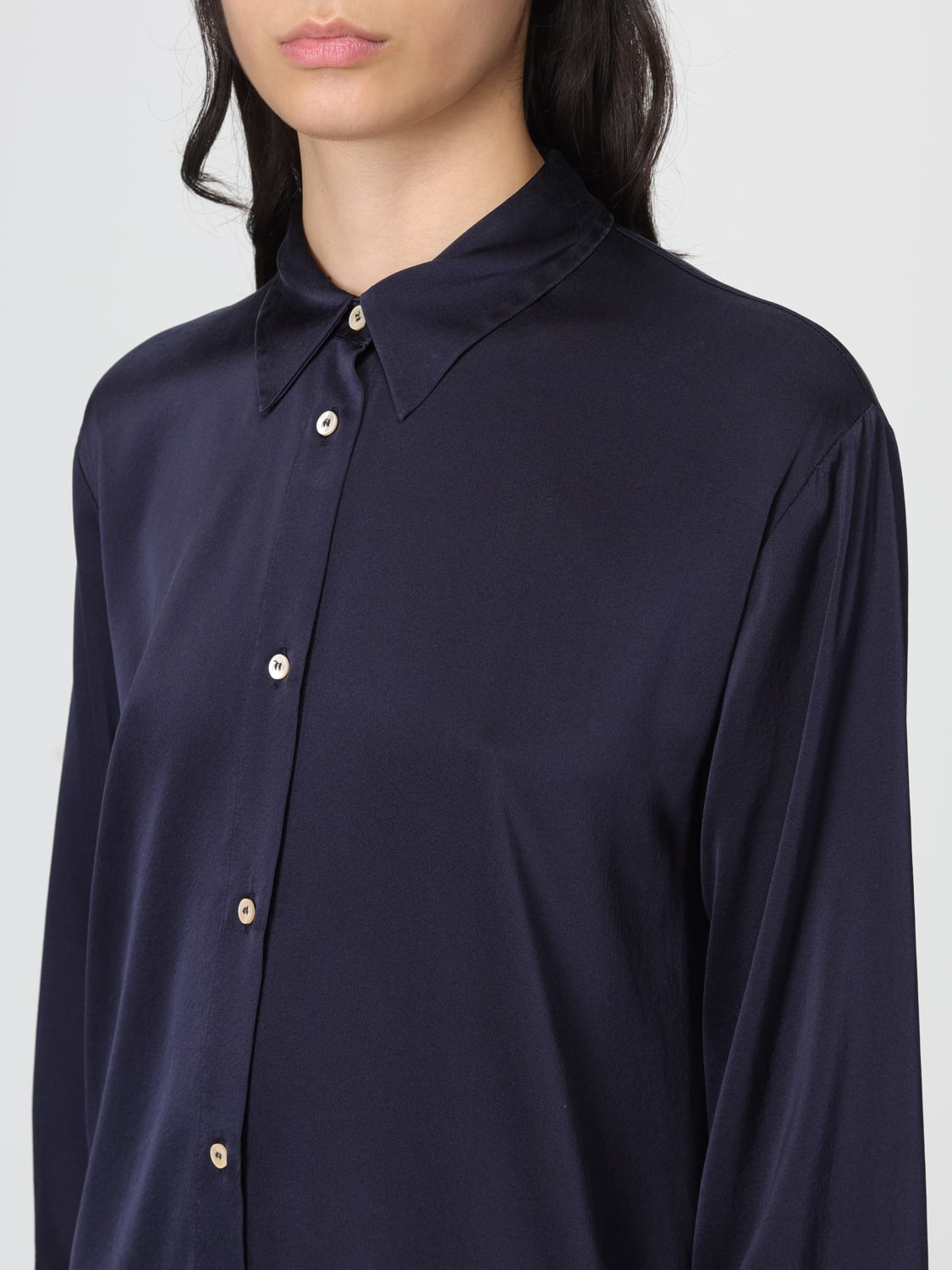 FORTE FORTE CAMICIA: Camicia Forte Forte in seta , Blue - Img 3