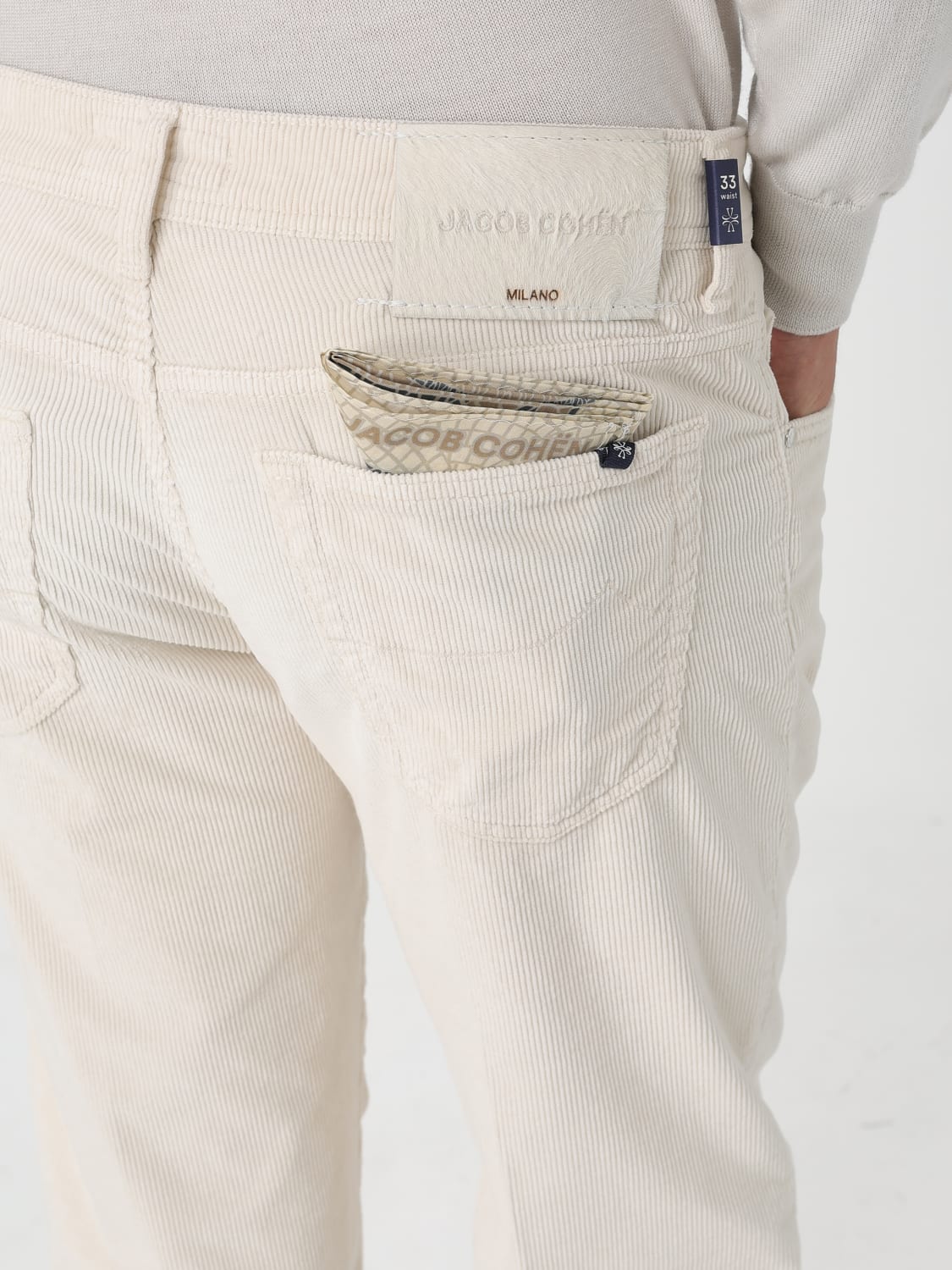 JACOB COHEN PANTS: Pants men Jacob Cohen, Beige - Img 3