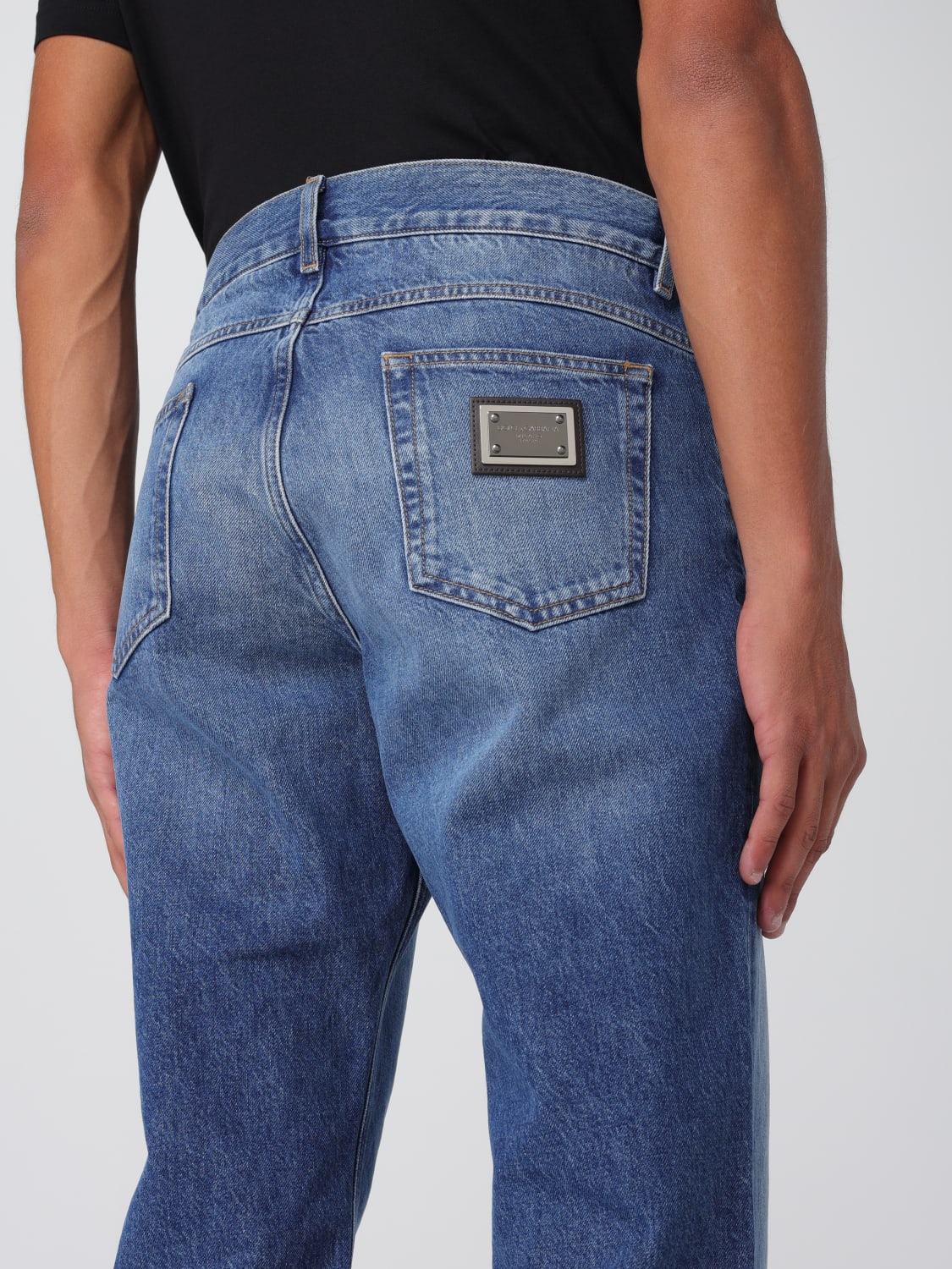 DOLCE & GABBANA JEANS: Jeans men Dolce & Gabbana, Blue - Img 5