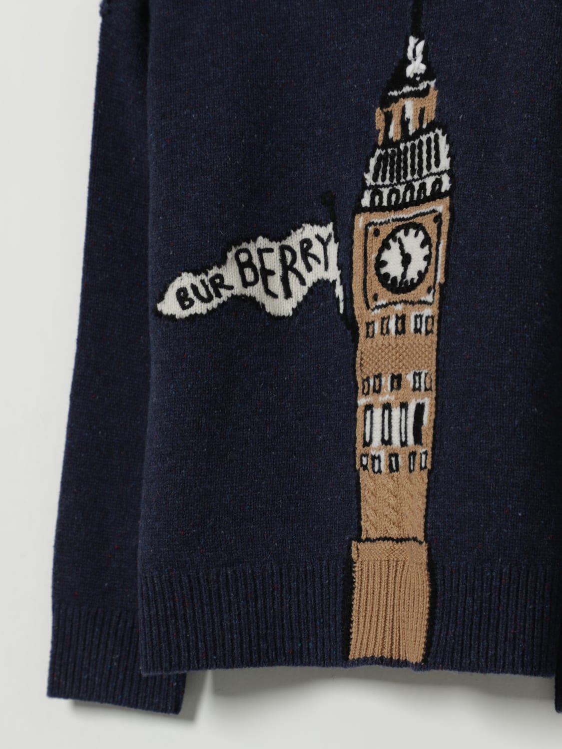 BURBERRY PULLOVER: Pullover kinder Burberry, Bunt - Img 3