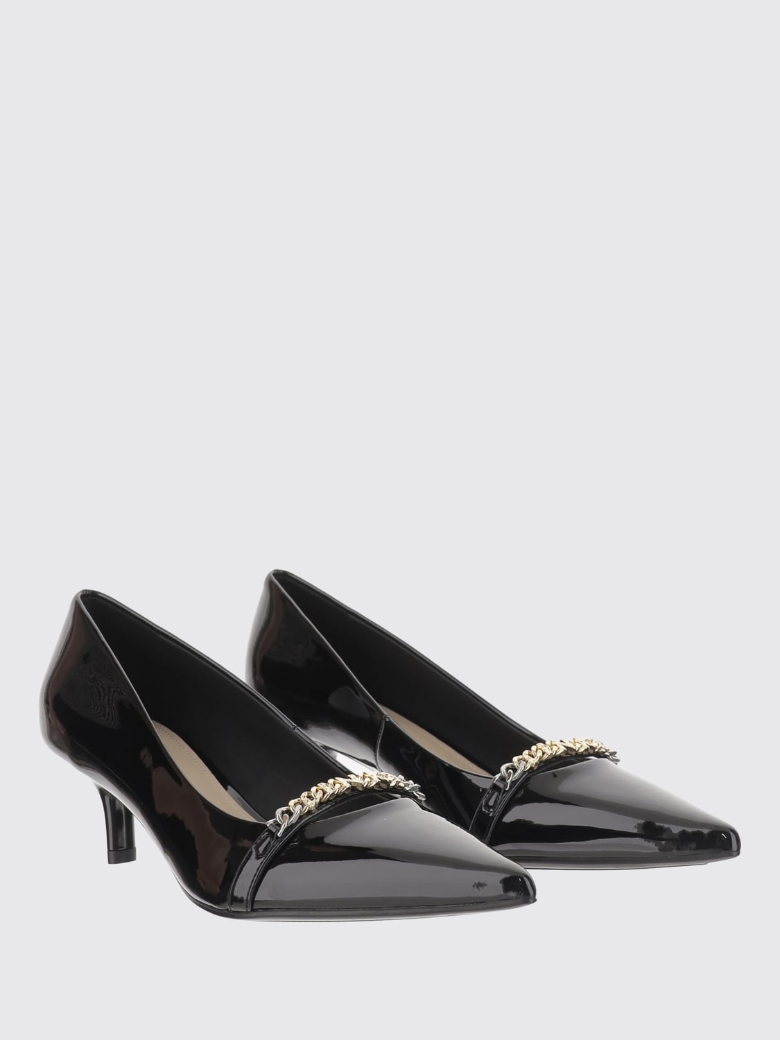 PINKO DÉCOLLETÉ: Décolleté Gloria 13 Pinko in vernice , Nero - Img 2