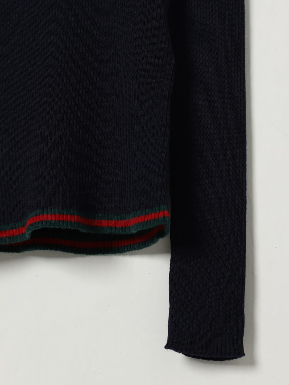 GUCCI JERSEY: Jersey niños Gucci, Azul Oscuro - Img 3