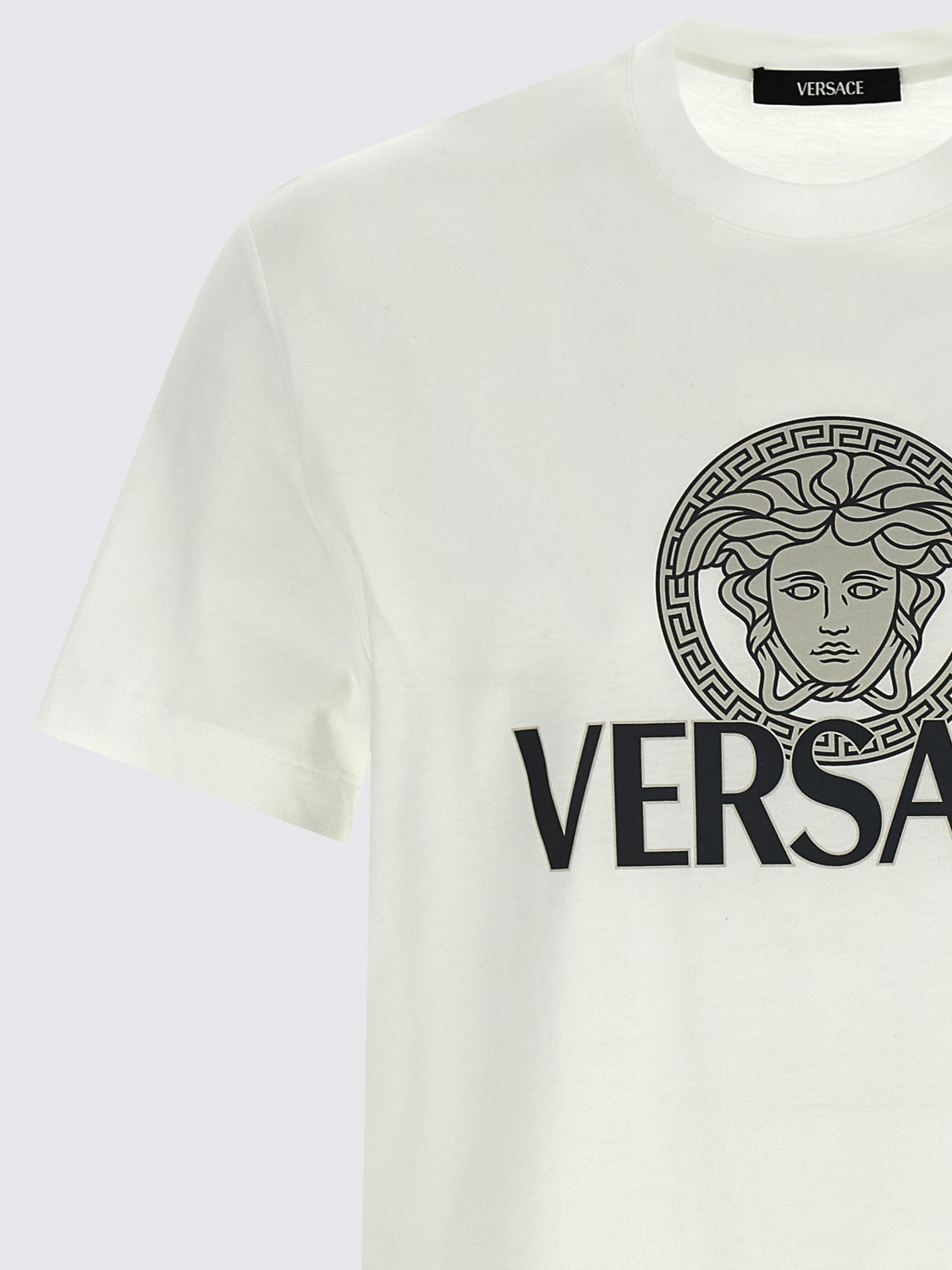 VERSACE T-SHIRT: T-shirt men Versace, White - Img 3