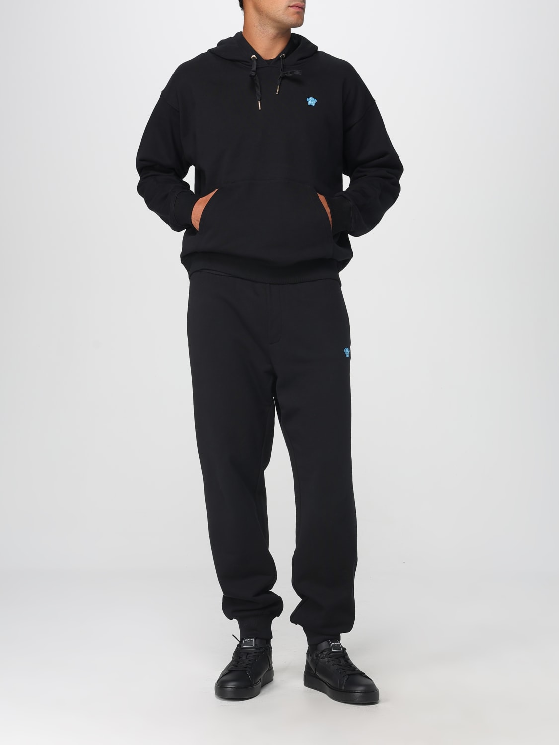 VERSACE SWEATSHIRT: Sweatshirt men Versace, Black - Img 2